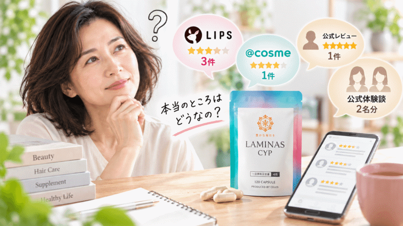 ヘアバース（ラミナスCYP）の口コミ・評判の真相