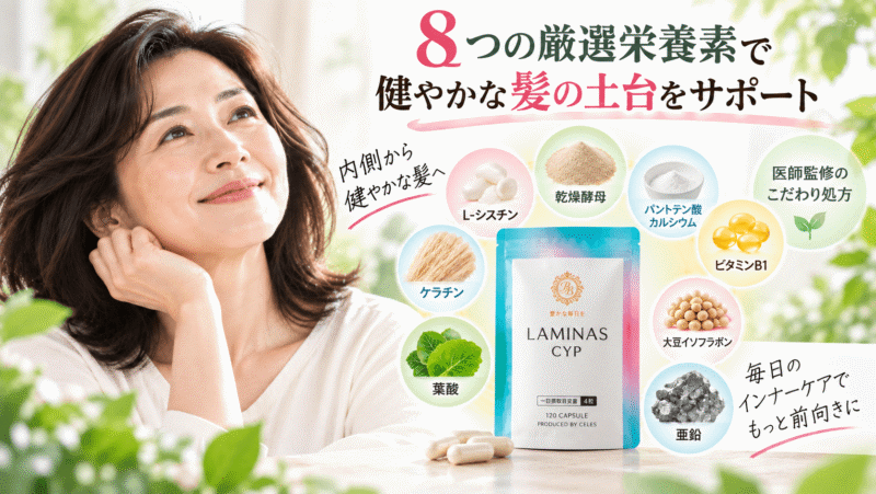 ヘアバース（ラミナスCYP）の配合成分と安全性・副作用リスク