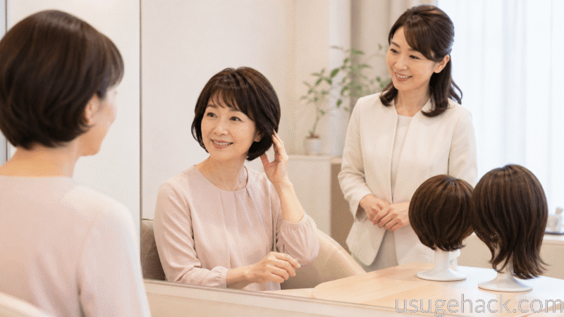 アデランスの無料体験（無料試着）がおすすめな理由